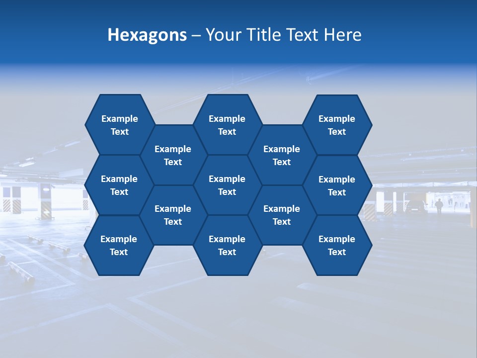 Shopping Illuminated Neon PowerPoint Template