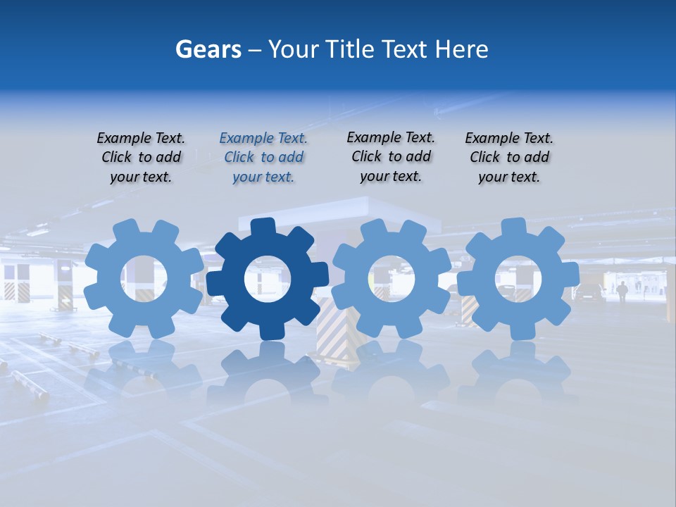 Shopping Illuminated Neon PowerPoint Template