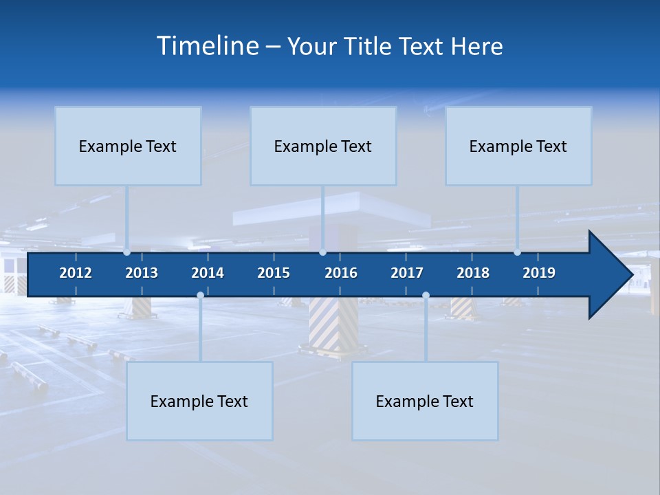 Shopping Illuminated Neon PowerPoint Template