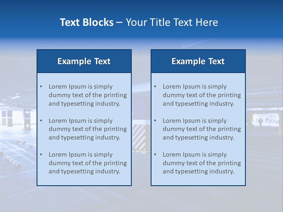 Shopping Illuminated Neon PowerPoint Template