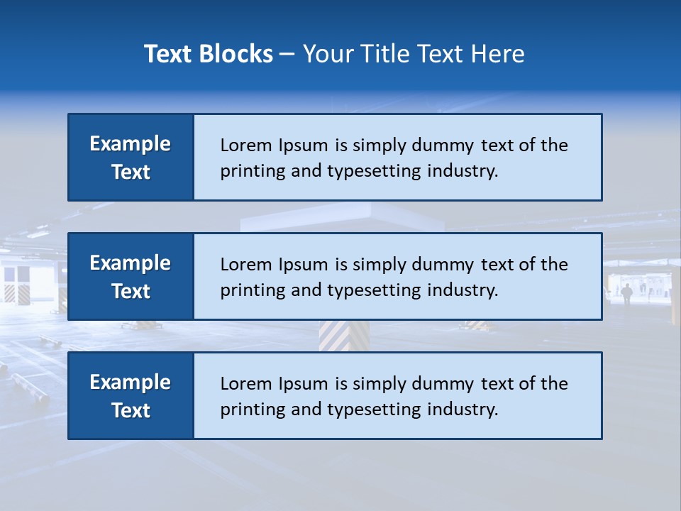 Shopping Illuminated Neon PowerPoint Template
