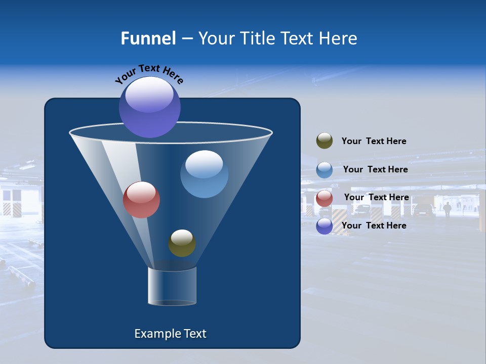 Shopping Illuminated Neon PowerPoint Template