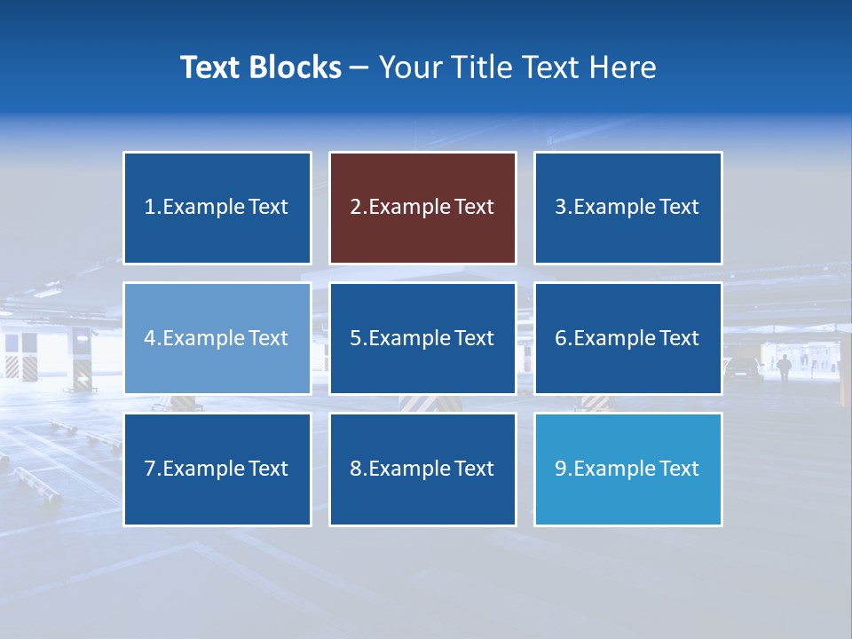 Shopping Illuminated Neon PowerPoint Template