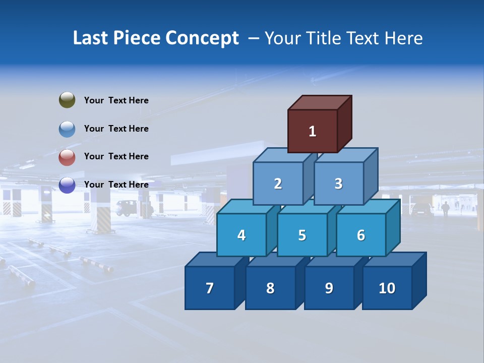 Shopping Illuminated Neon PowerPoint Template