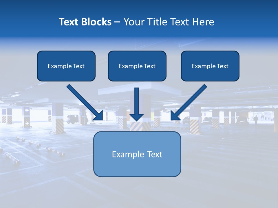Shopping Illuminated Neon PowerPoint Template