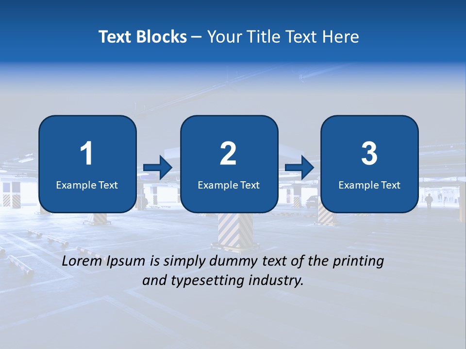 Shopping Illuminated Neon PowerPoint Template