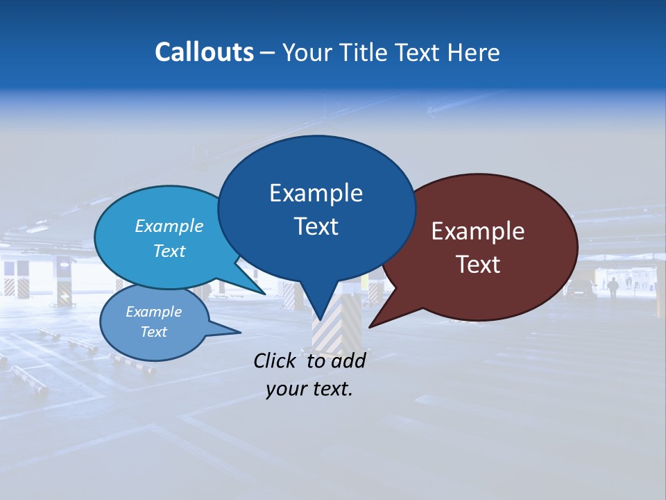 Shopping Illuminated Neon PowerPoint Template