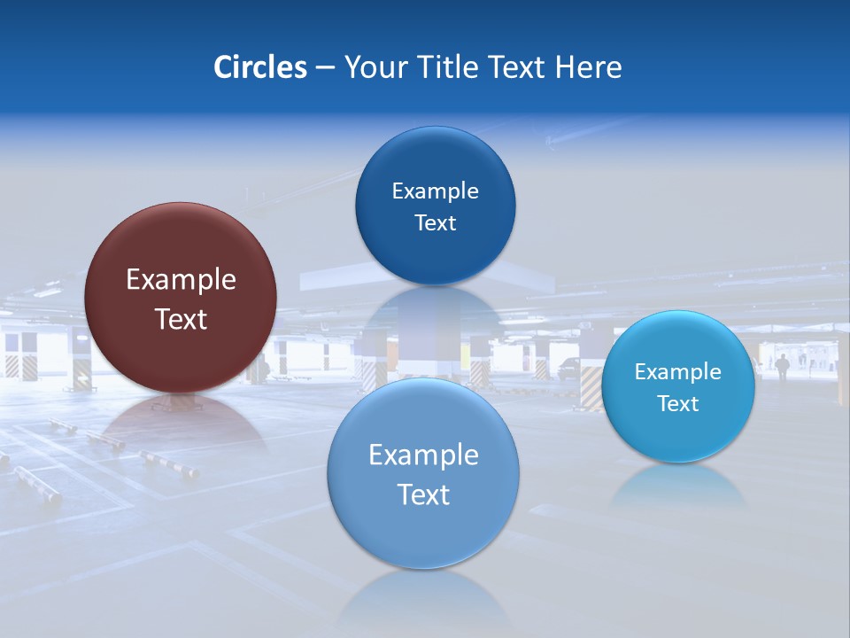 Shopping Illuminated Neon PowerPoint Template