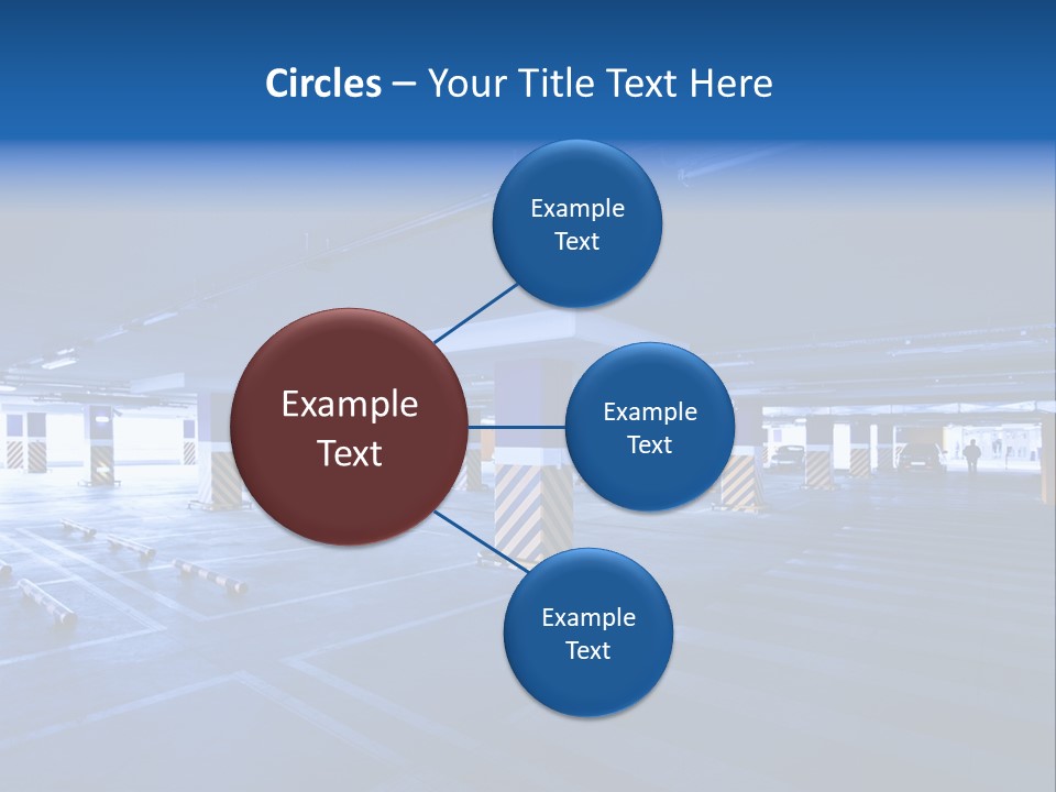 Shopping Illuminated Neon PowerPoint Template
