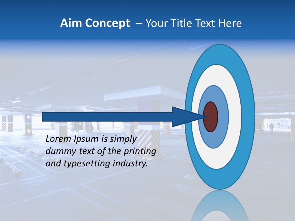 Shopping Illuminated Neon PowerPoint Template