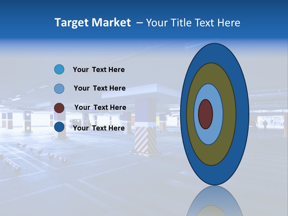 Shopping Illuminated Neon PowerPoint Template