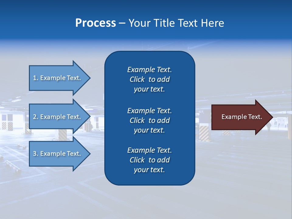 Shopping Illuminated Neon PowerPoint Template