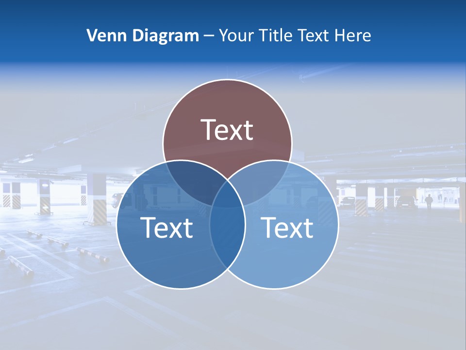 Shopping Illuminated Neon PowerPoint Template