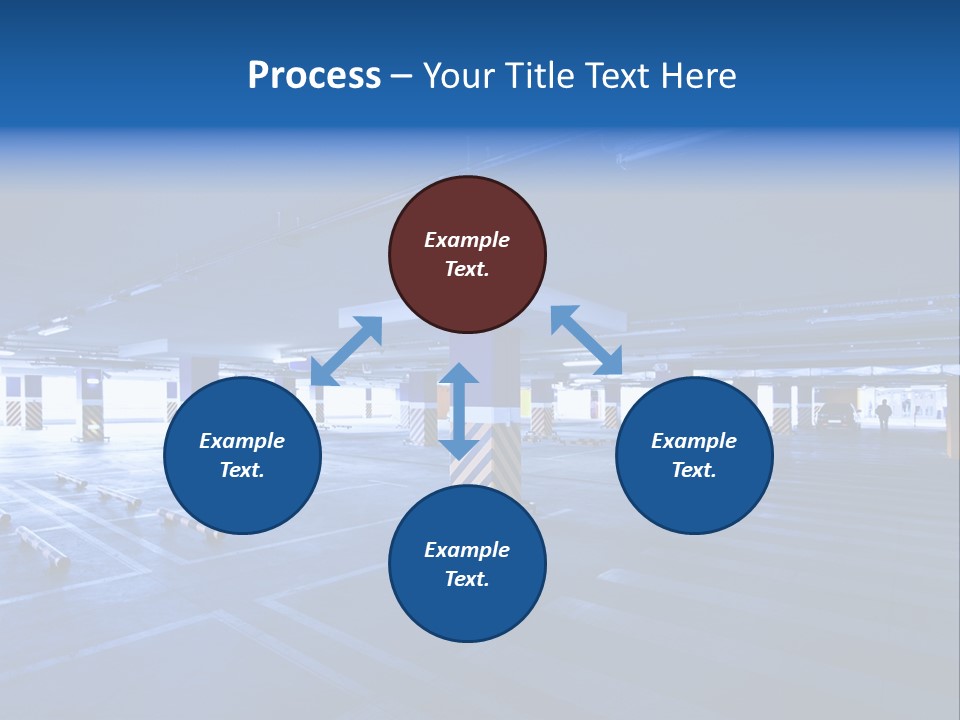 Shopping Illuminated Neon PowerPoint Template