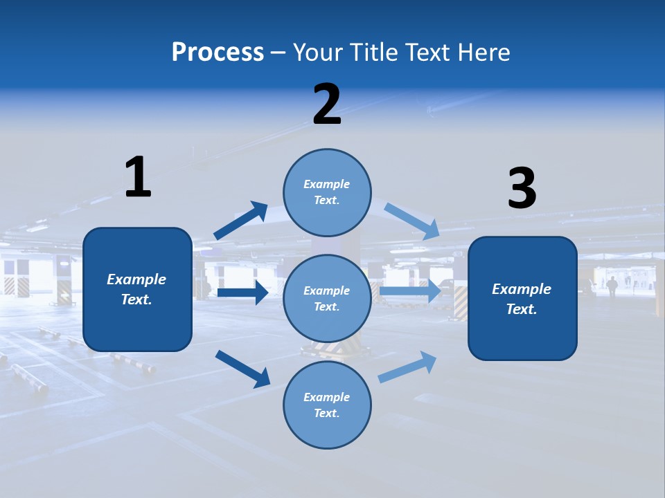 Shopping Illuminated Neon PowerPoint Template