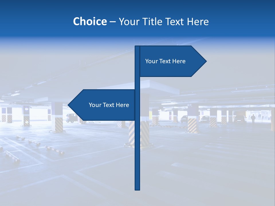 Shopping Illuminated Neon PowerPoint Template