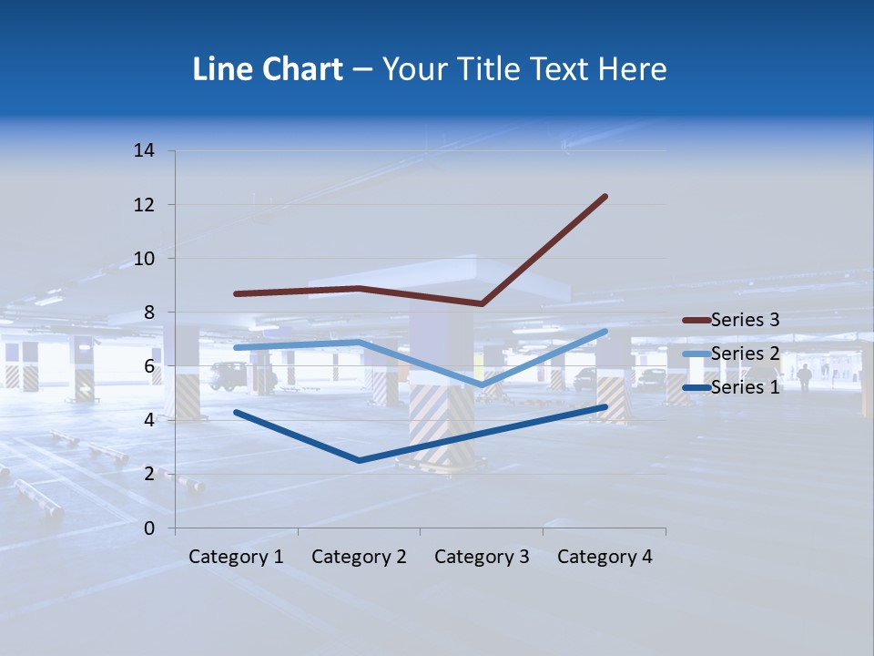 Shopping Illuminated Neon PowerPoint Template