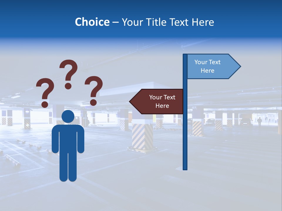 Shopping Illuminated Neon PowerPoint Template