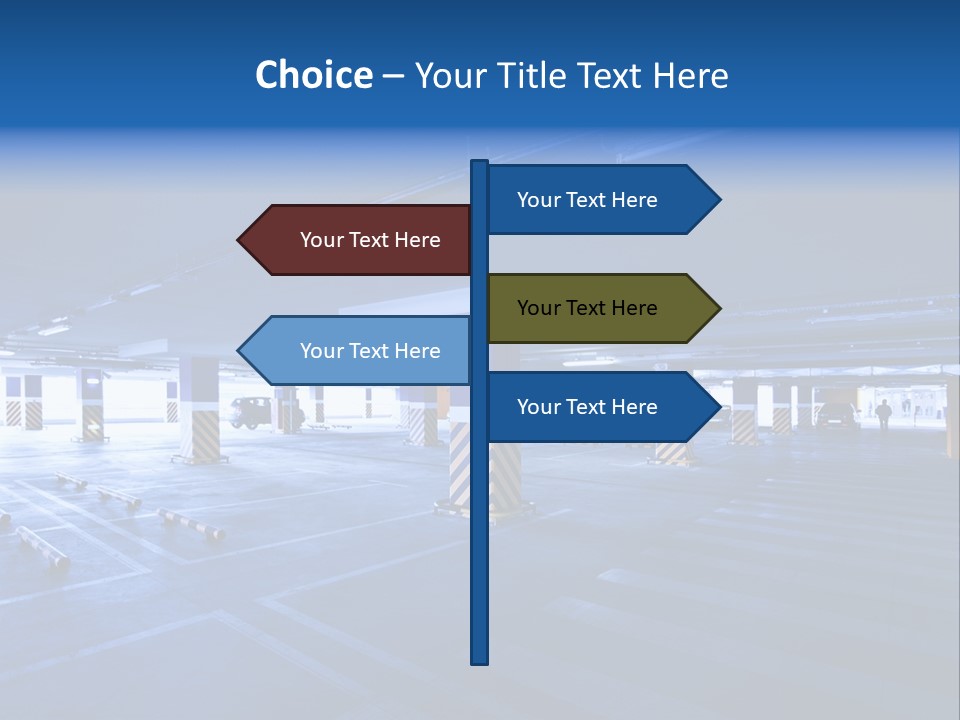 Shopping Illuminated Neon PowerPoint Template