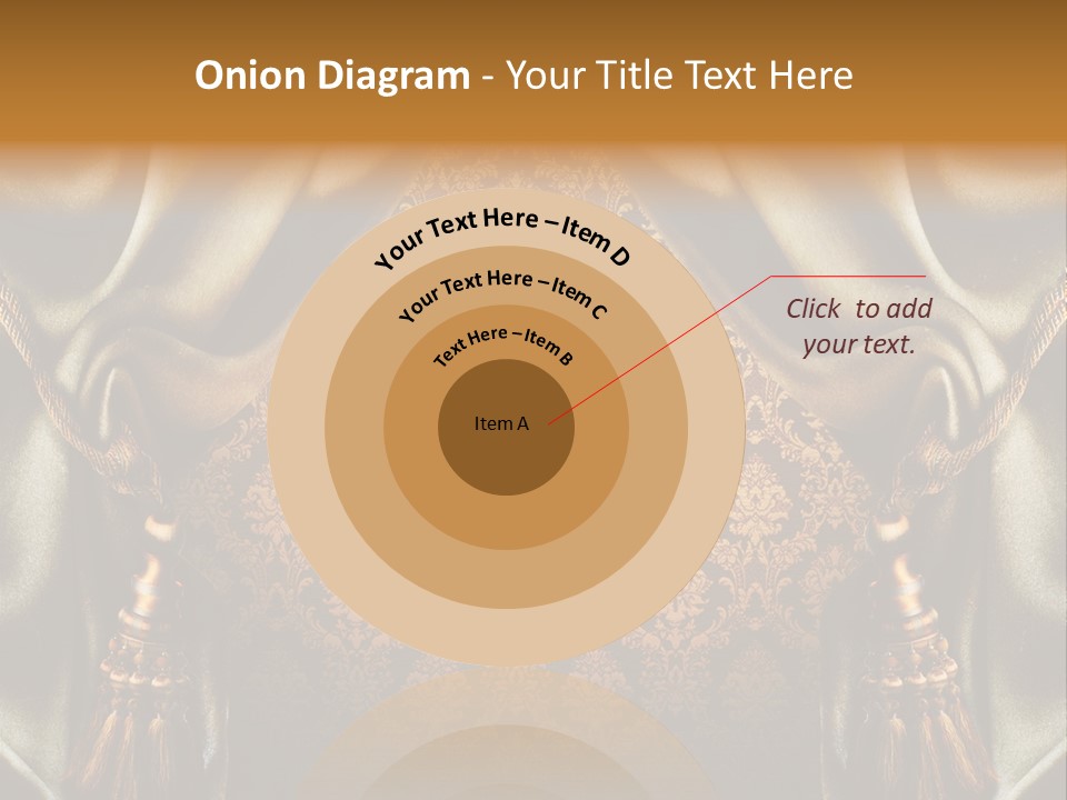 Curtains Vector PowerPoint Template