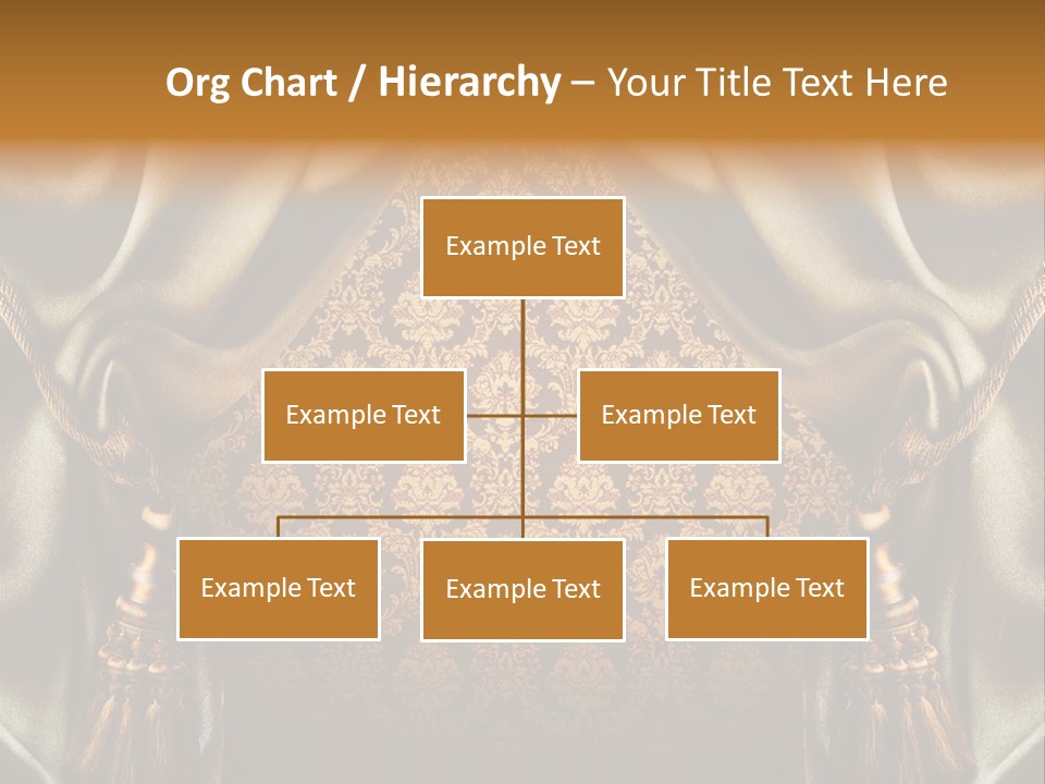 Curtains Vector PowerPoint Template