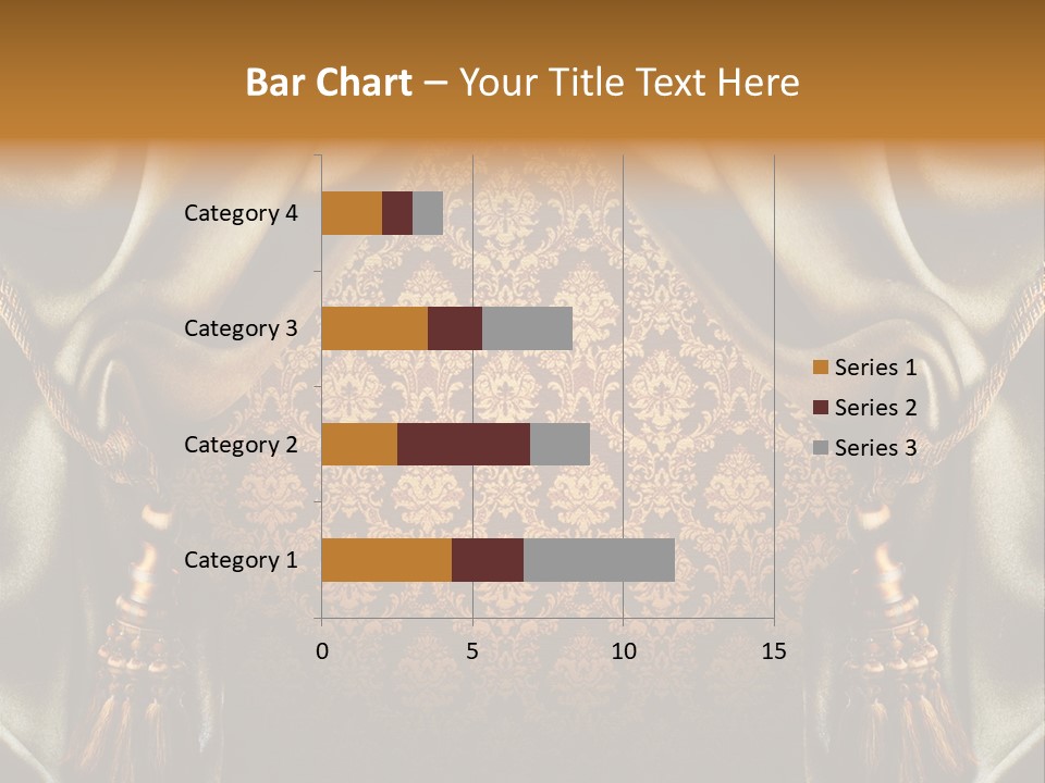 Curtains Vector PowerPoint Template