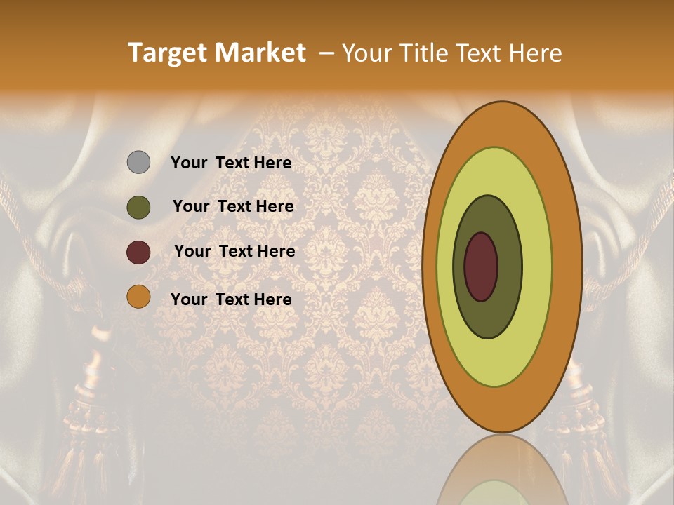 Curtains Vector PowerPoint Template