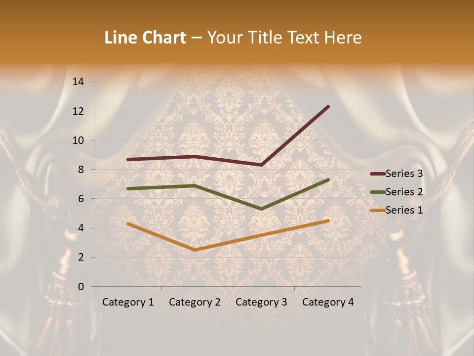 Curtains Vector PowerPoint Template