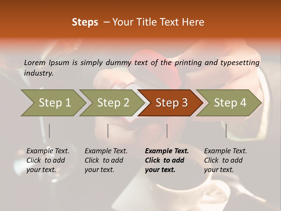 Married Flowers Love PowerPoint Template
