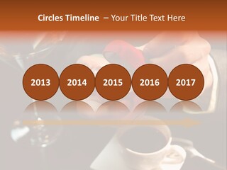 Married Flowers Love PowerPoint Template