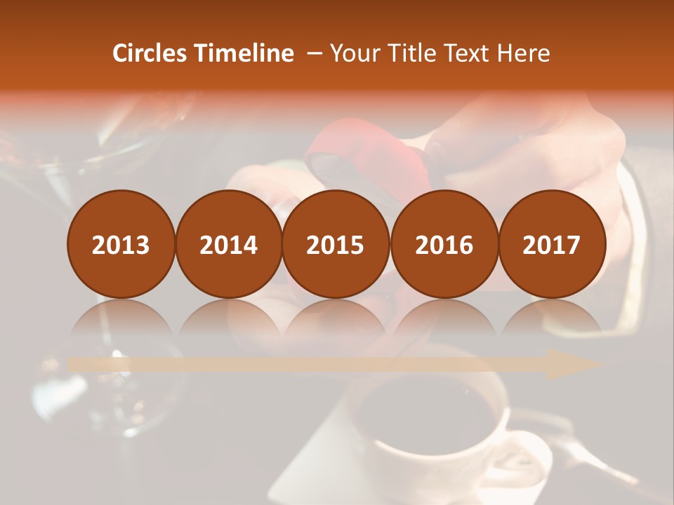 Married Flowers Love PowerPoint Template