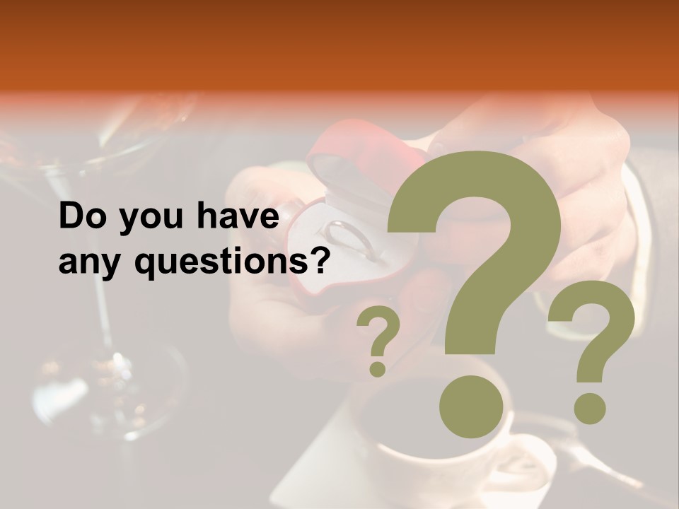 Married Flowers Love PowerPoint Template