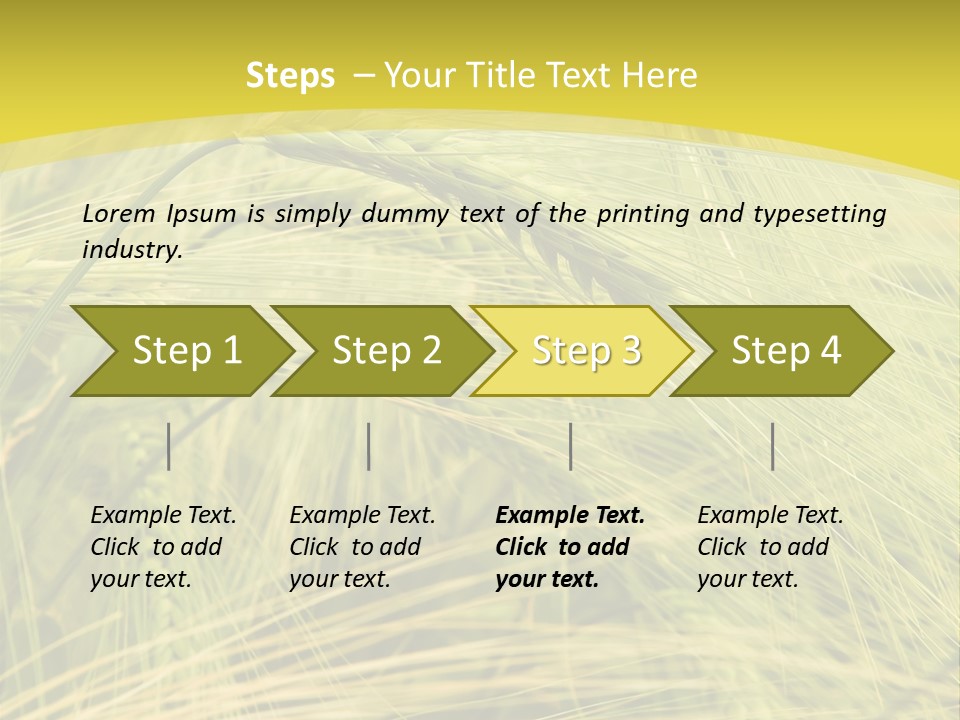 Wheat PowerPoint Template
