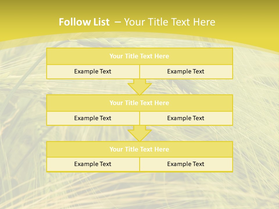 Wheat PowerPoint Template