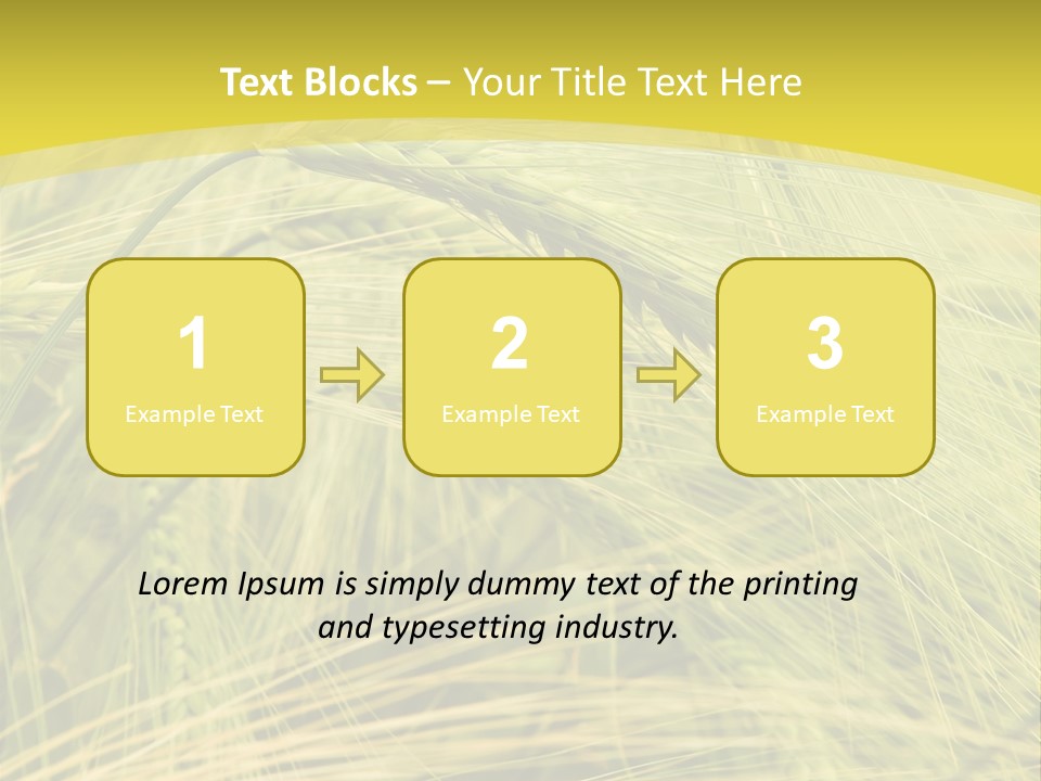 Wheat PowerPoint Template
