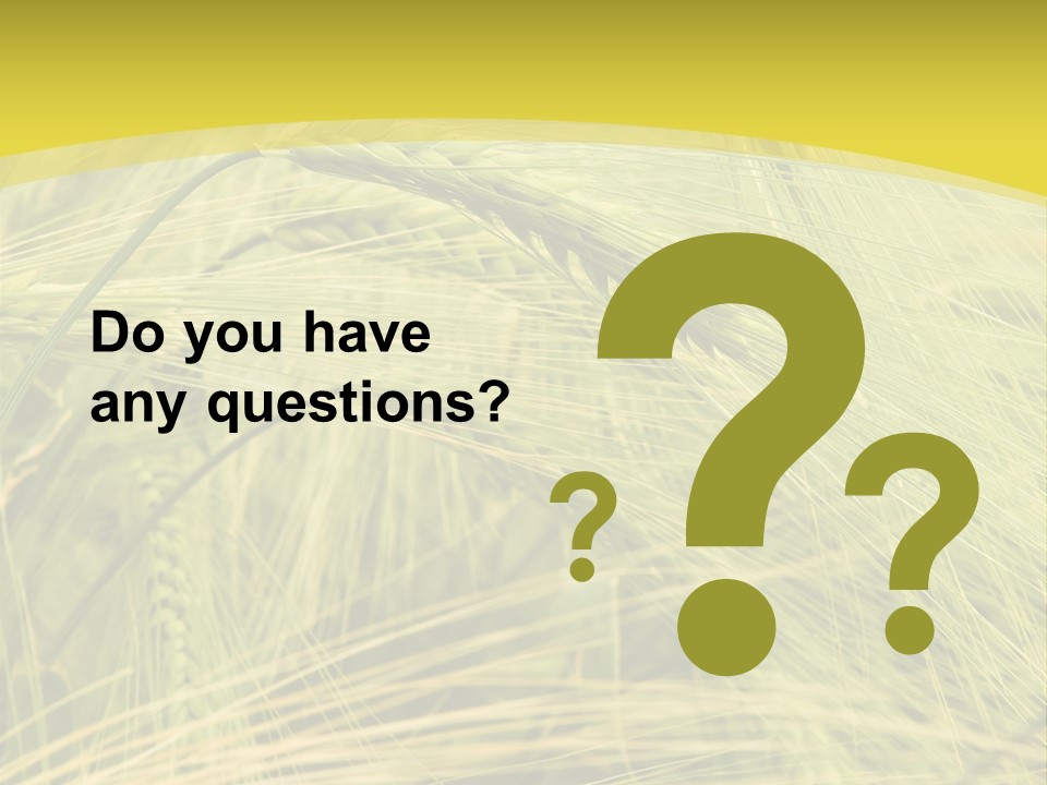 Wheat PowerPoint Template