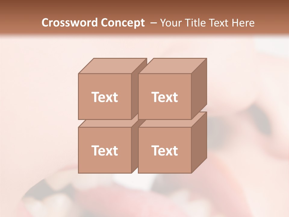 Beautiful Lips PowerPoint Template