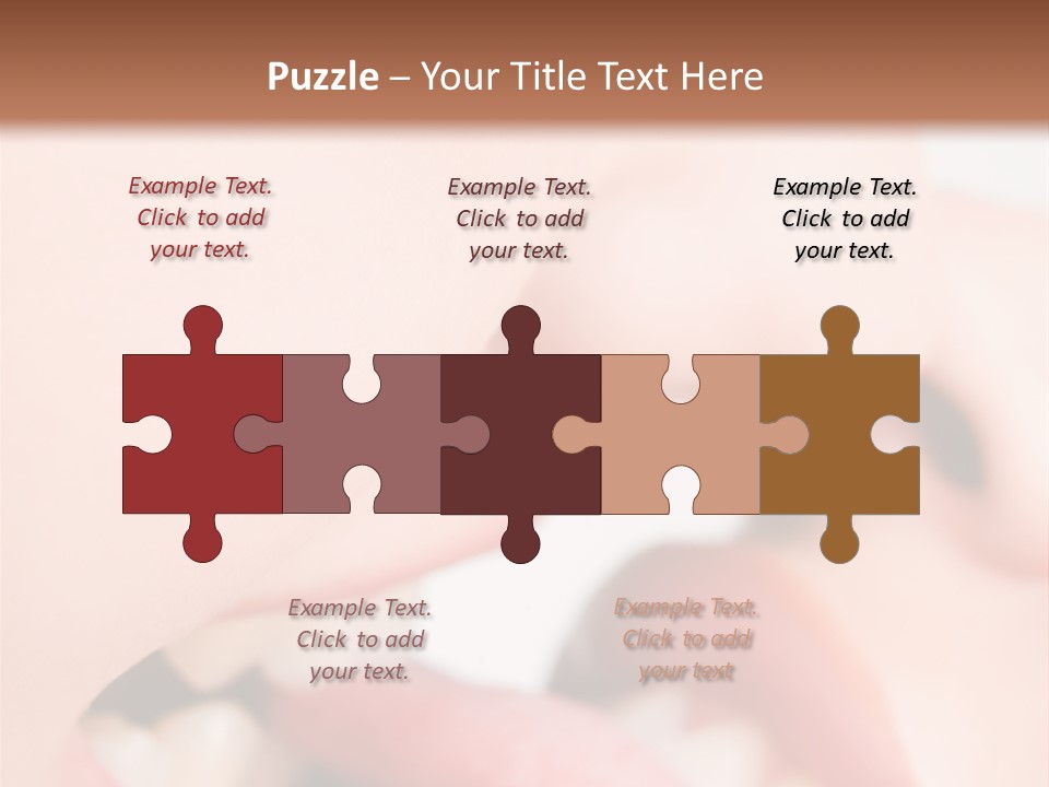 Beautiful Lips PowerPoint Template