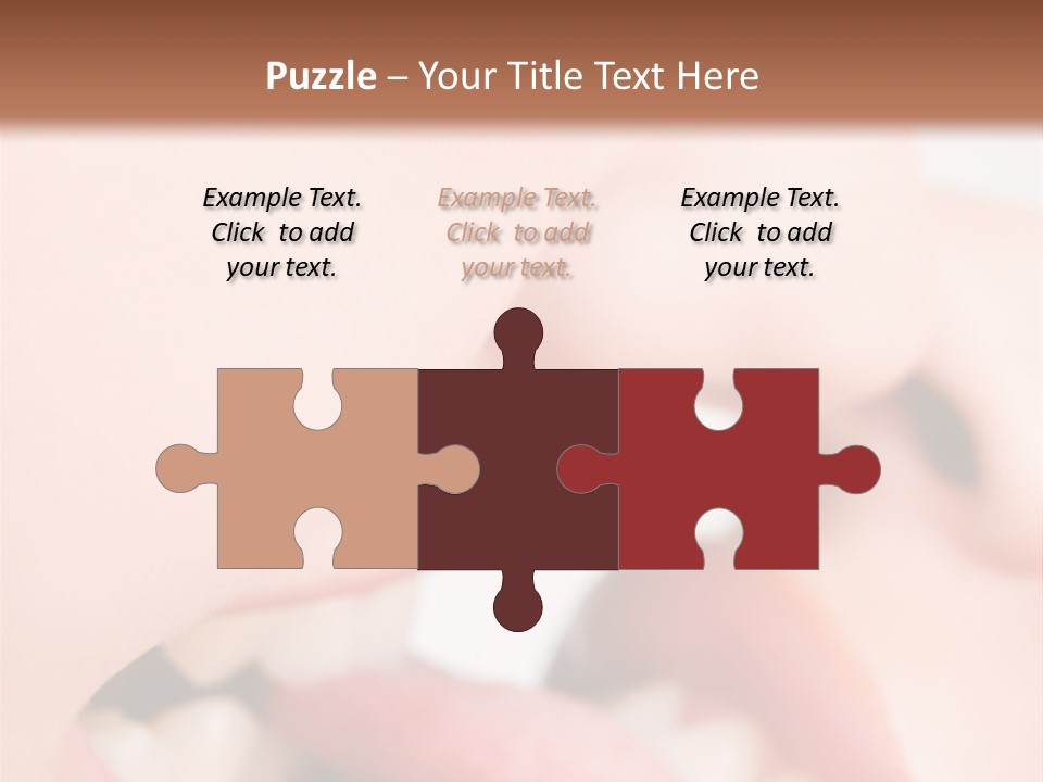 Beautiful Lips PowerPoint Template