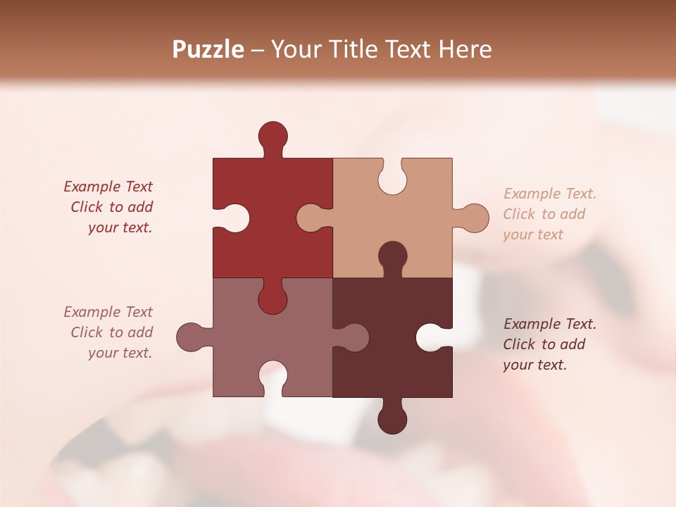 Beautiful Lips PowerPoint Template