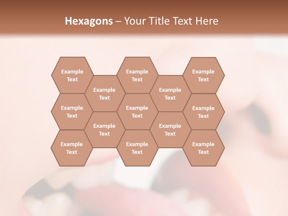 Beautiful Lips PowerPoint Template