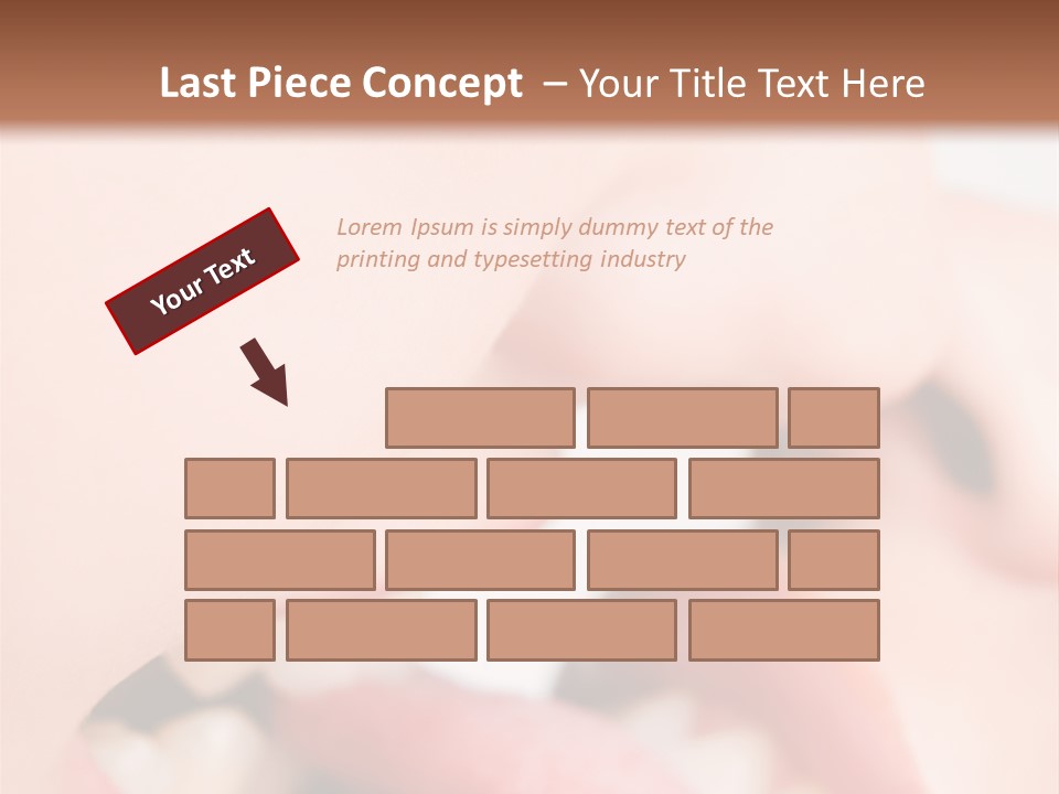 Beautiful Lips PowerPoint Template