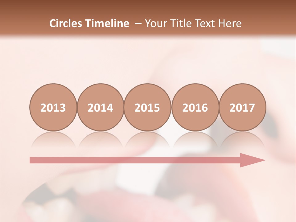 Beautiful Lips PowerPoint Template