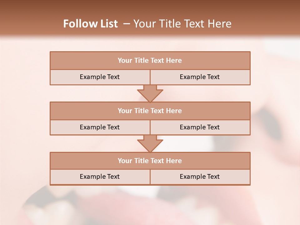 Beautiful Lips PowerPoint Template