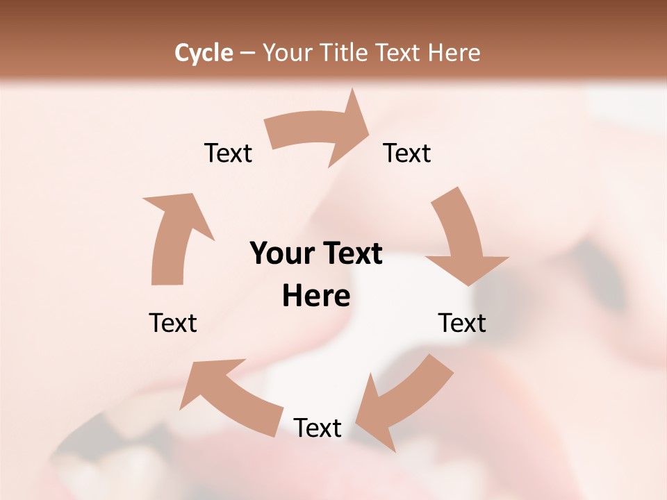 Beautiful Lips PowerPoint Template