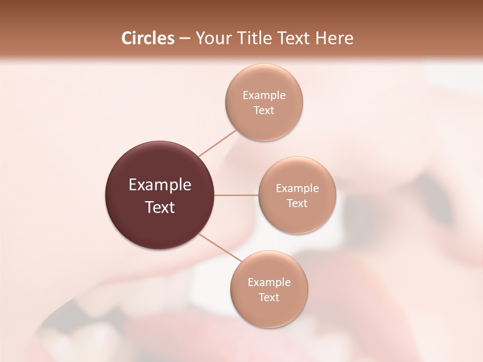 Beautiful Lips PowerPoint Template