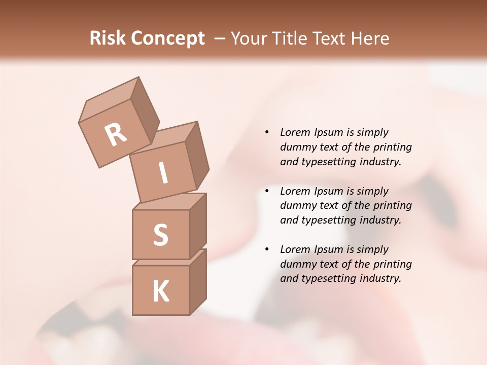 Beautiful Lips PowerPoint Template