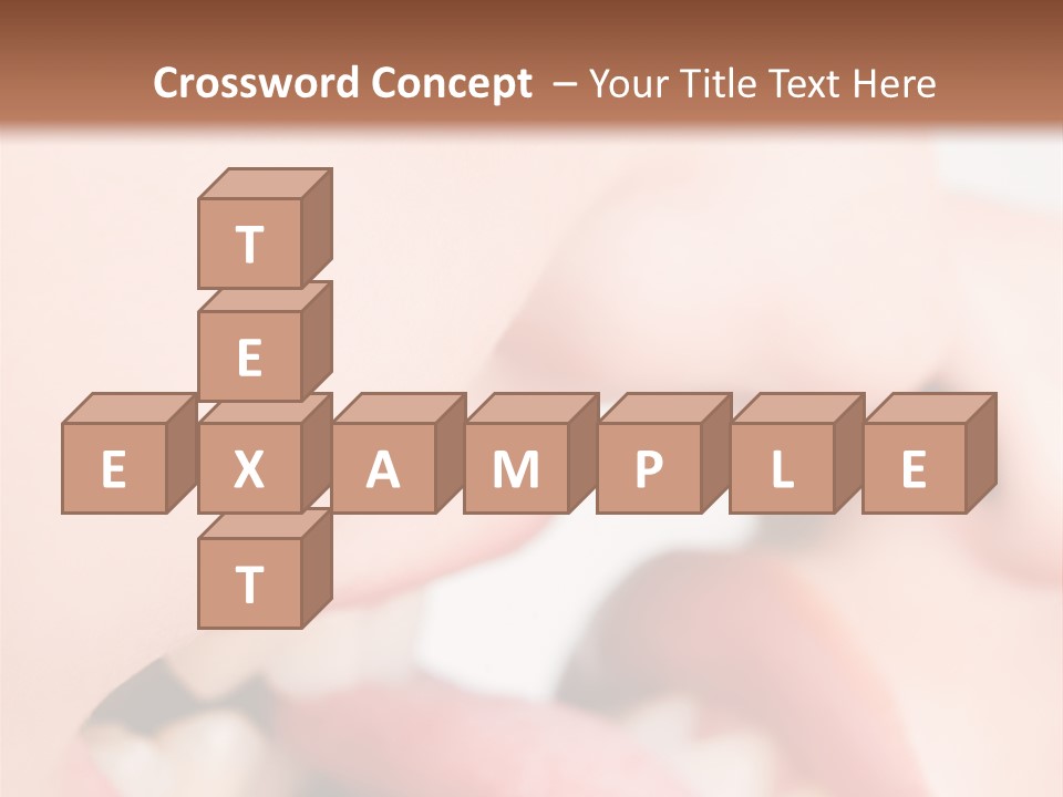 Beautiful Lips PowerPoint Template