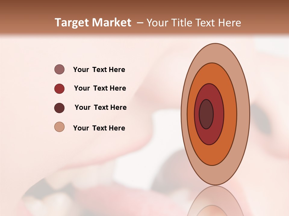 Beautiful Lips PowerPoint Template