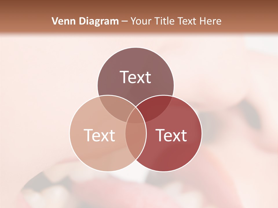 Beautiful Lips PowerPoint Template